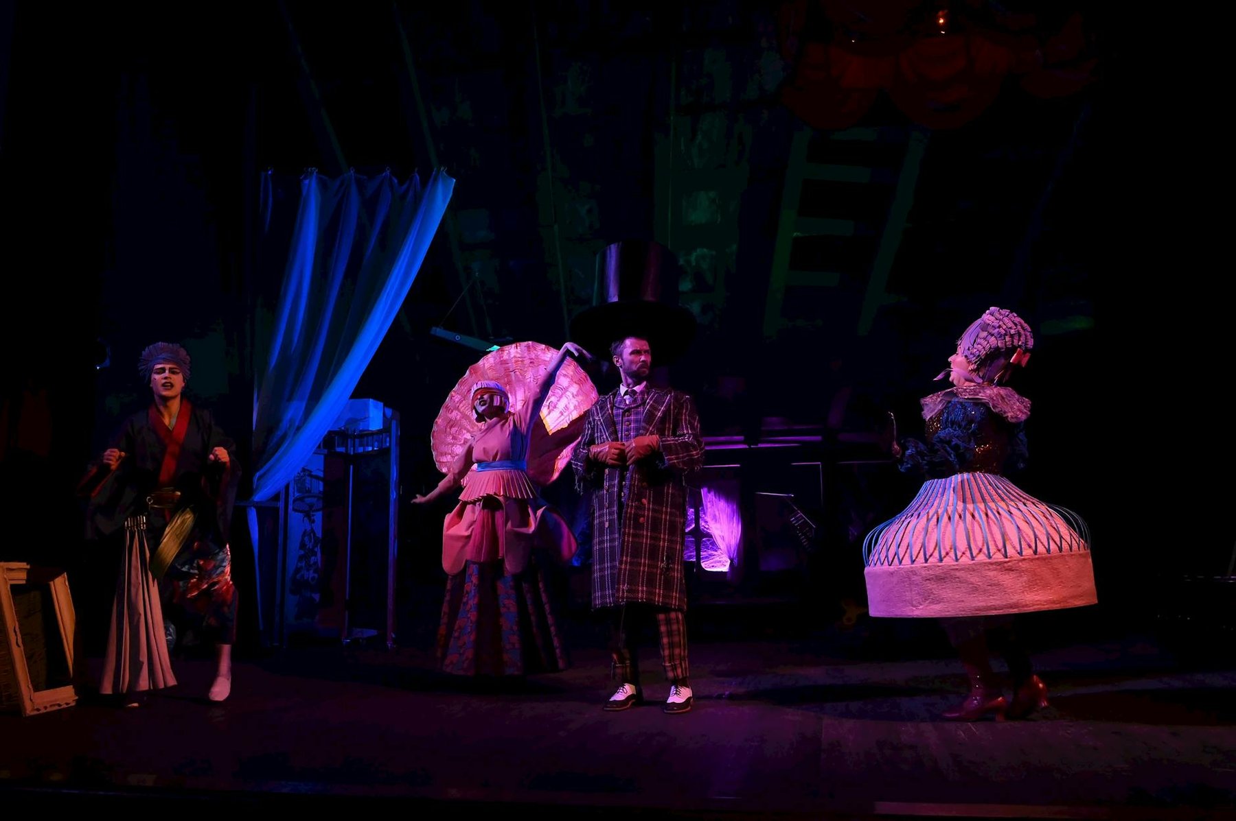 Theatre stage performance at the Auckland Arts Festival