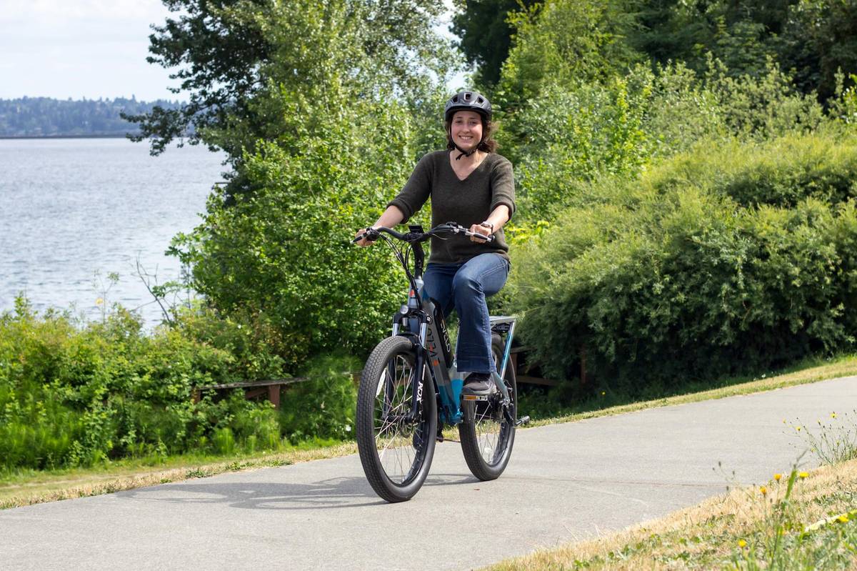 Cycling in Auckland — Tamaki Drive coastal route