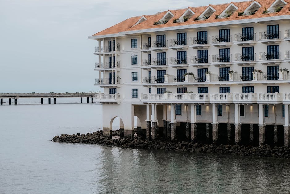 Auckland hotels with harbour views — exterior facade