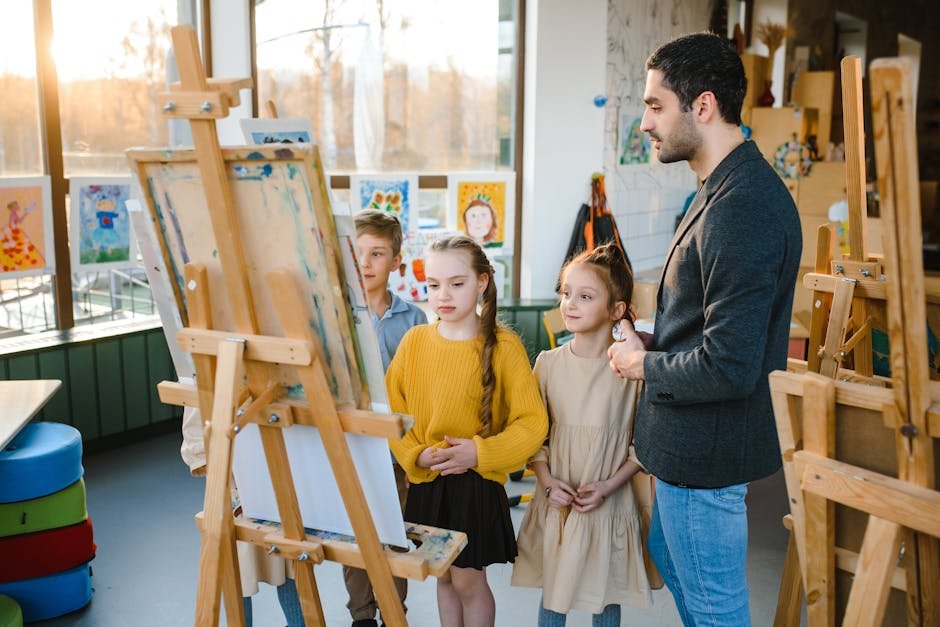 Auckland school holiday programs — art class