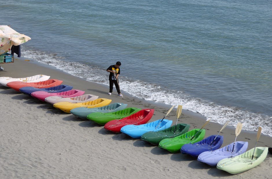 kayaking Auckland — beach kayak rental