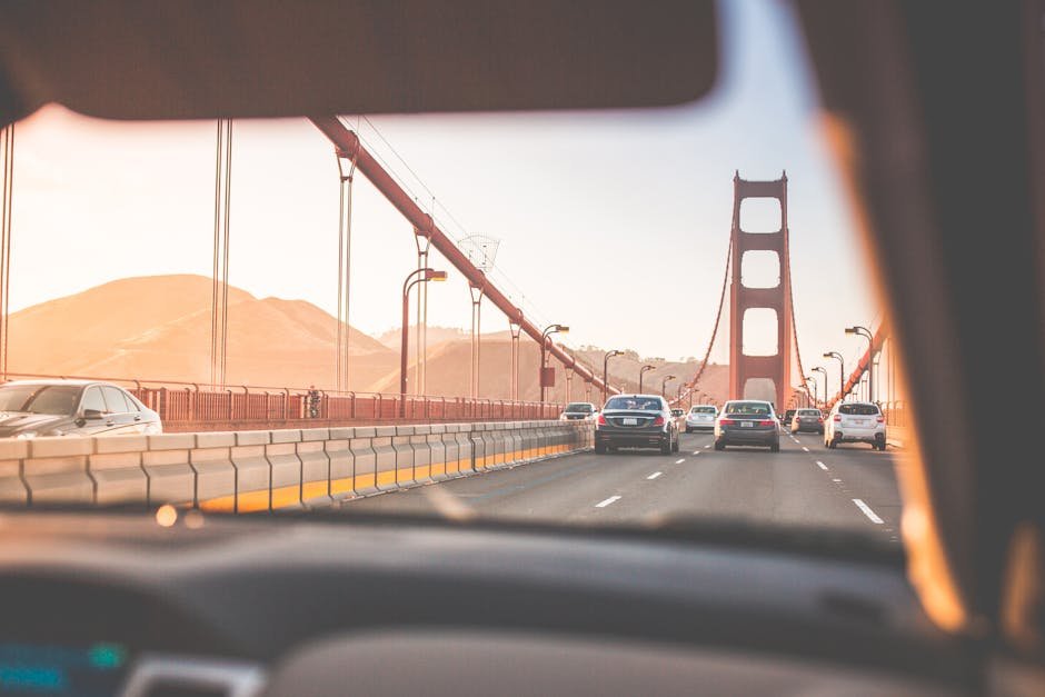 Auckland scenic drives — bridge crossing