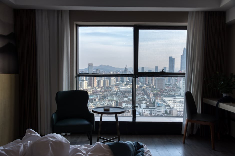hotels near Sky Tower — city skyline view