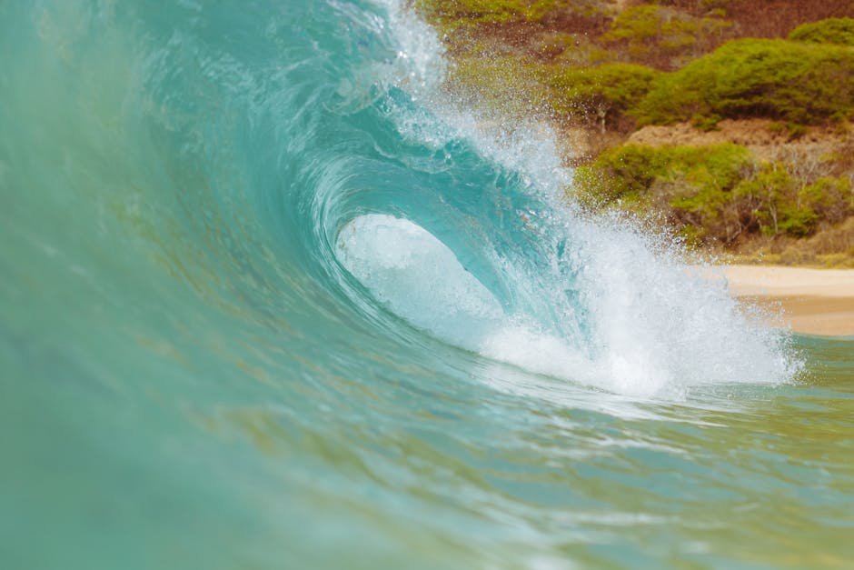 surfing in Auckland — west coast wave