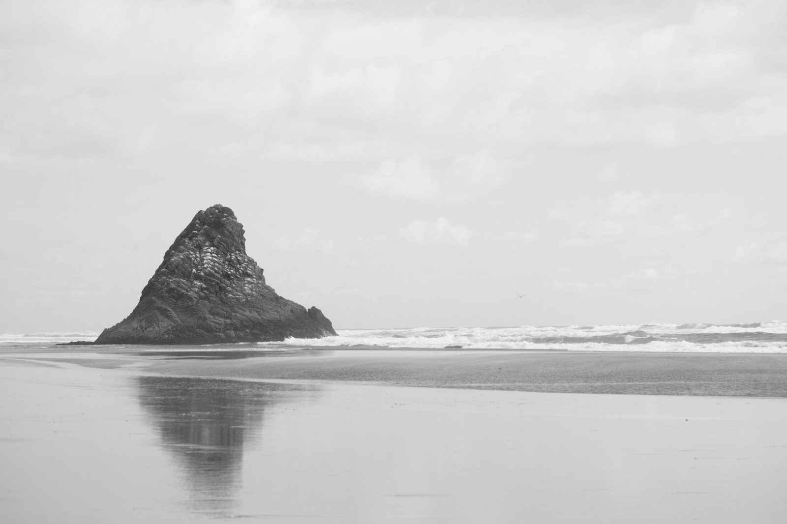 Karekare Beach and its black-sand plain on Auckland's west coast