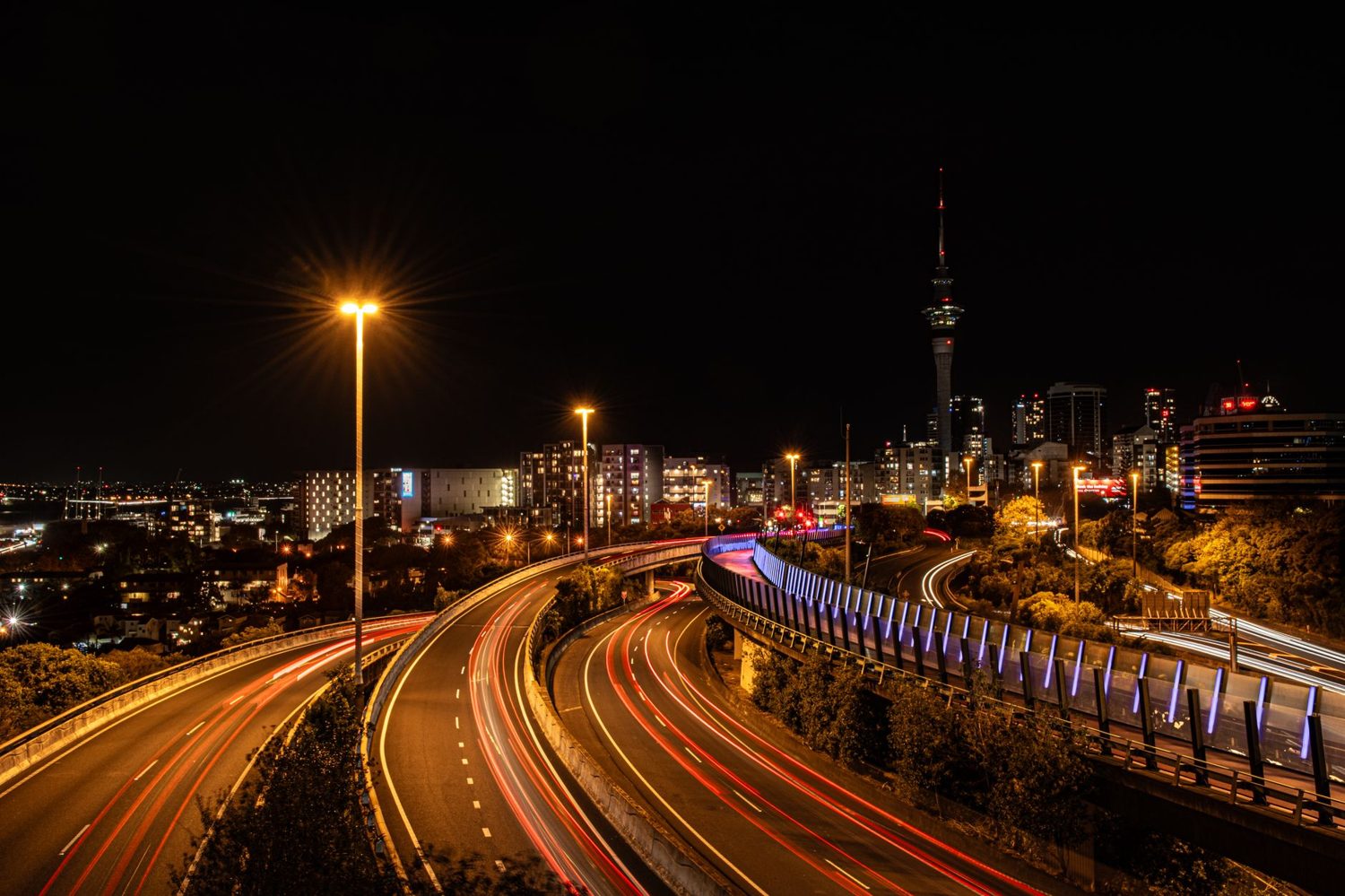 Autumn in Auckland city, the backdrop to May events across the central city