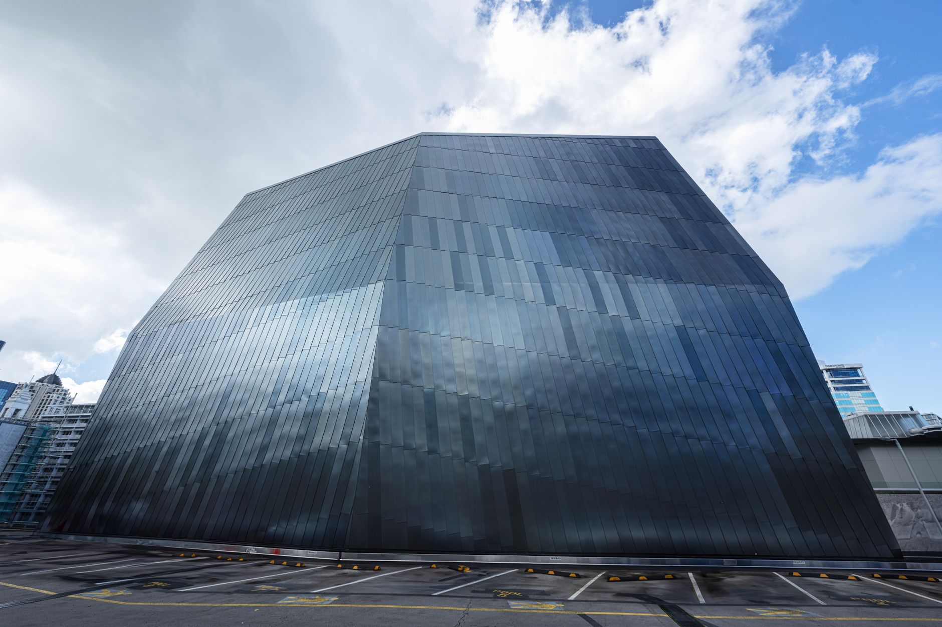 Contemporary architecture in central Auckland, New Zealand